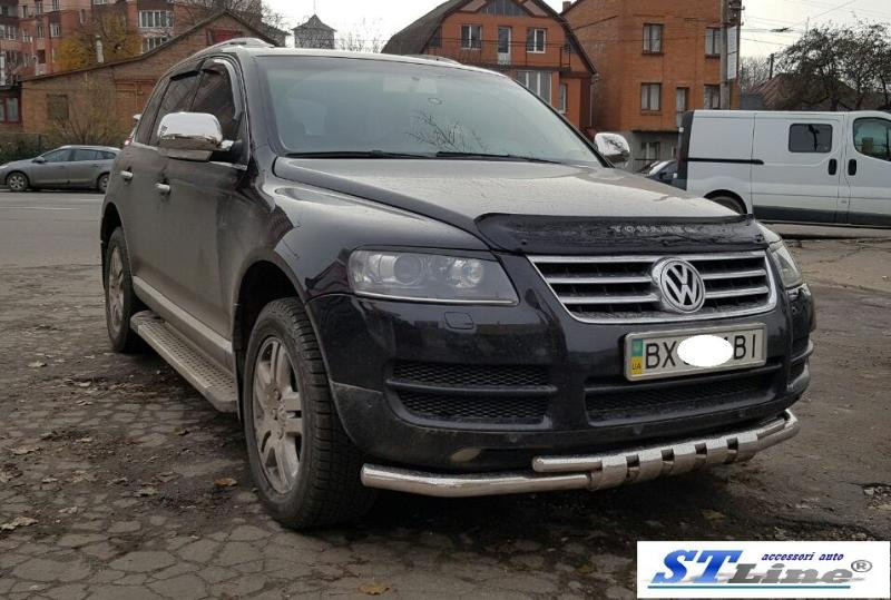 Купить Кенгурятник ST015 (нерж) для Volkswagen Touareg 2002-2010 гг