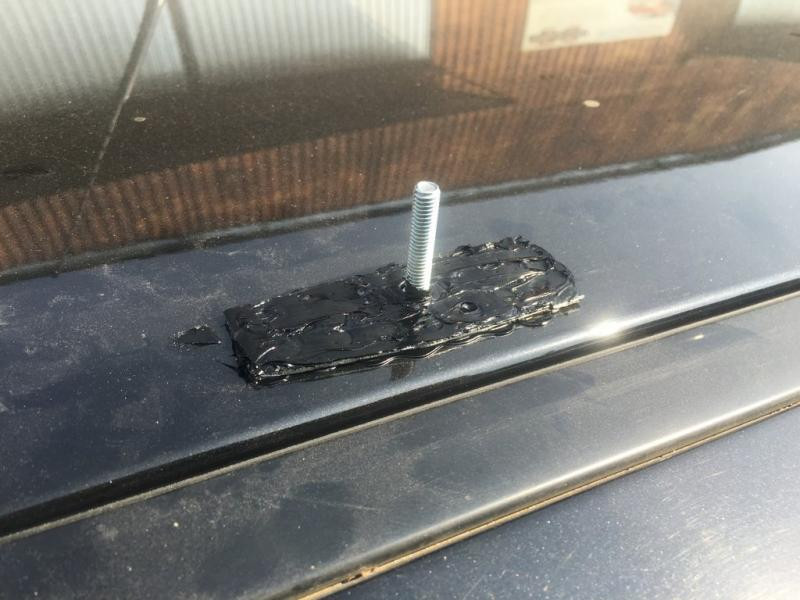 Купити Рейлінги Чорні (2 шт., алюм) для Mitsubishi Grandis 2003-2011 рр