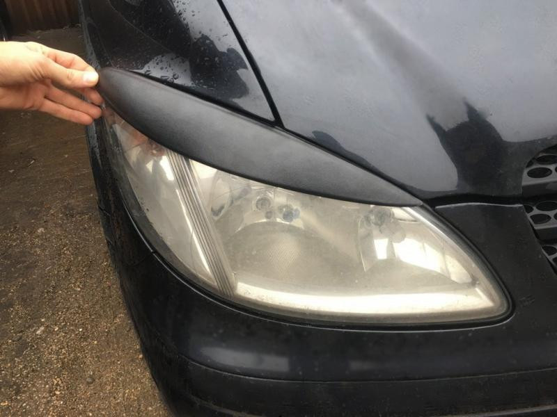 Купити Вії прямі (чорний мат) для Mercedes Viano 2004-2014 рр