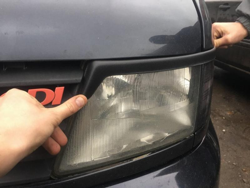 Купити Війки (чорні) Чорний мат для Mercedes Vito W638 1996-2003 рр