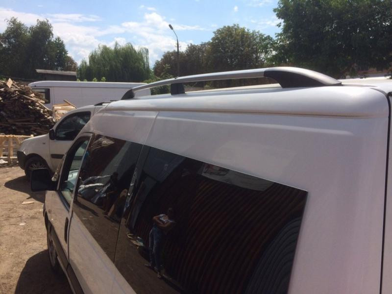 Купити РОЗПРОДАЖ!!! Рейлінги Сірі матові (пласт. крепл) Довга база для Fiat Scudo 1996-2007 рр