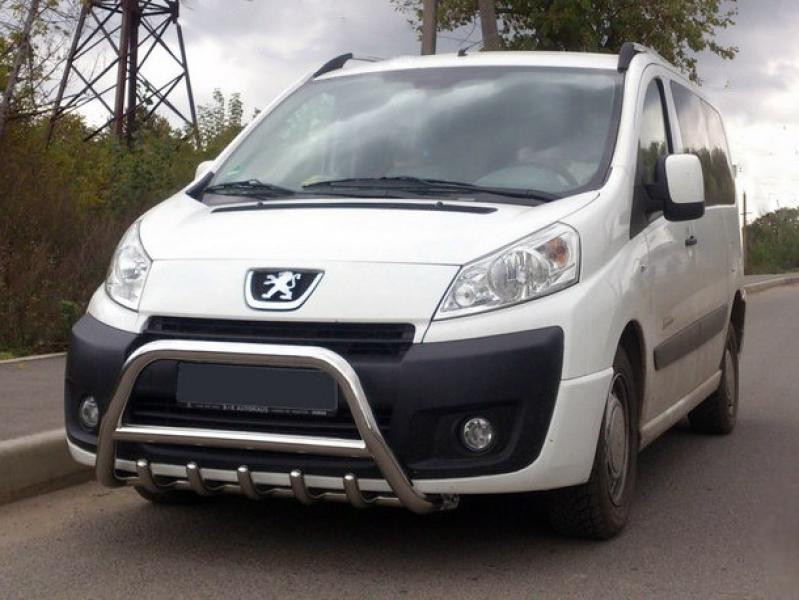 Купить Кенгурятник WT003/4 (нерж.) без надписи, 51 мм для Fiat Scudo 2007-2015 гг