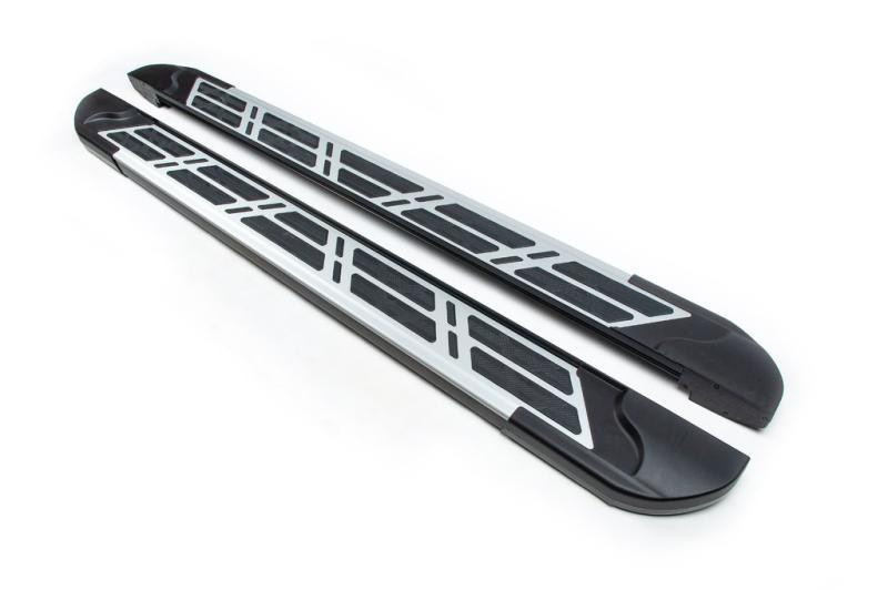 Купити Бокові пороги Sunrise (2 шт., алюміній) Коротка база для Nissan NV300/Primastar 2016-рр