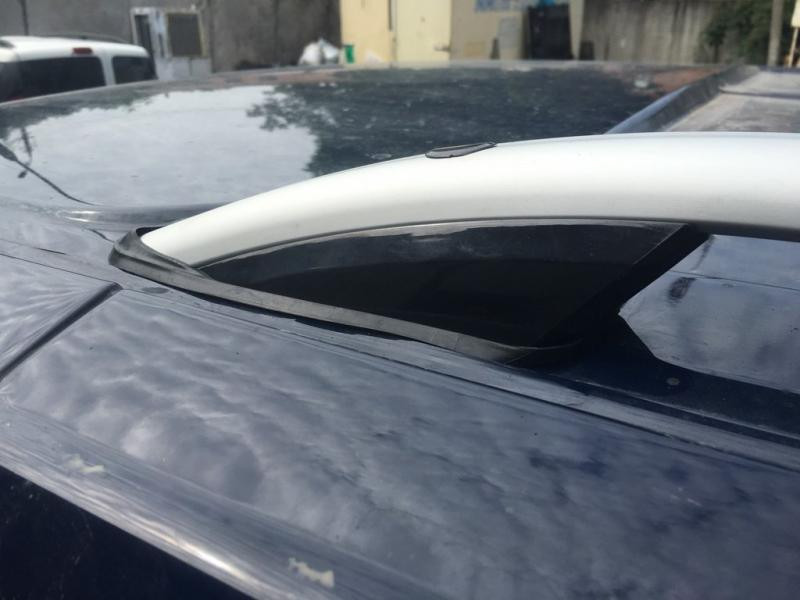 Купить Рейлинги Skyport (2 шт, серый мат) Короткая база для Ford Custom 2013-2022 гг