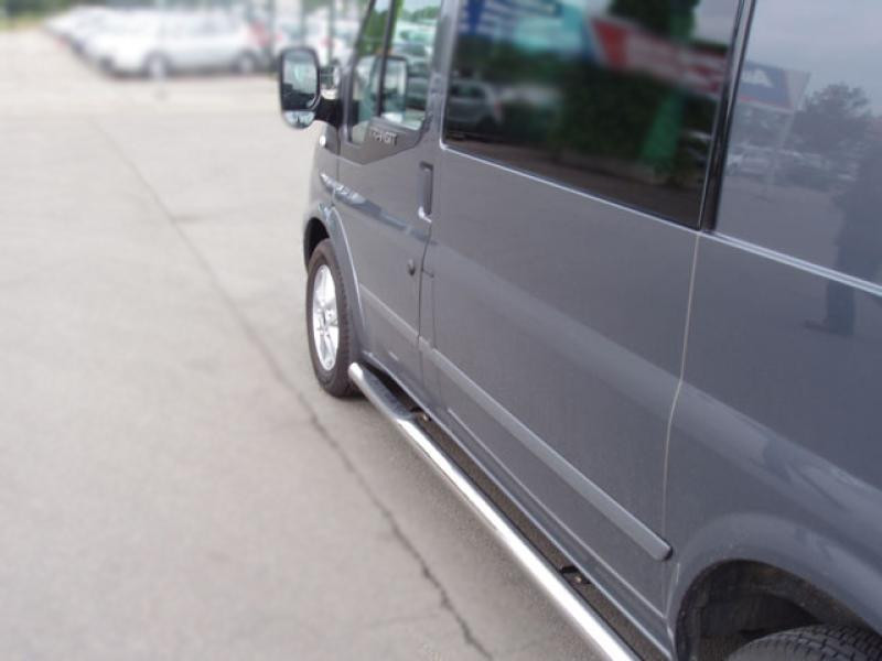 Купить Боковые трубы (2 шт., нерж.) L1 (Regular) для Ford Transit 2014- гг