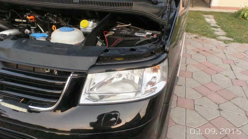 Купити Війки (2 шт., пласт, чорні) Чорний мат для Volkswagen T5 Multivan 2003-2010 рр