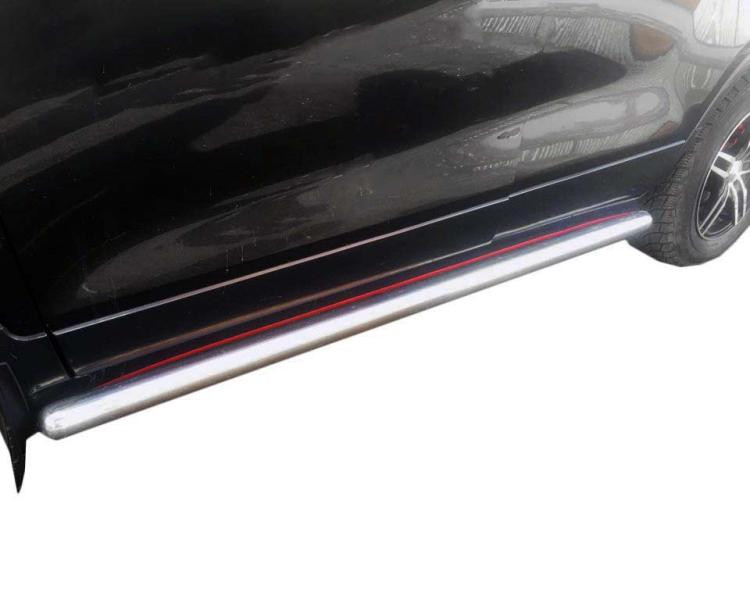 Купити Бічні труби BB001 (2 шт., нерж) 60 мм для Opel Mokka 2012-2021 рр