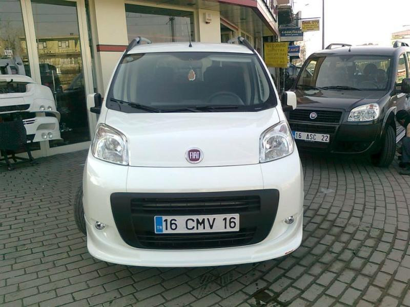 Купить Накладка на передний бампер V2 (под покраску) для Peugeot Bipper