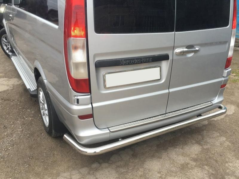 Купити Задня дуга AK005 (нерж.) для Mercedes Viano 2004-2014 рр