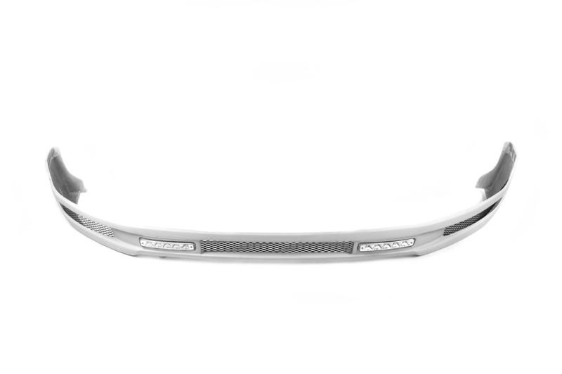 Купити Накладка на передній бампер Sport 2-LED 2015-2018 (під фарбування) для Volkswagen T6