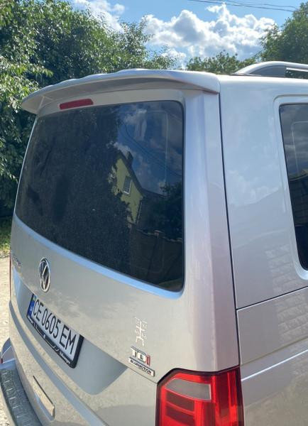Купити Спойлер Meliset (під фарбування) для Volkswagen T6