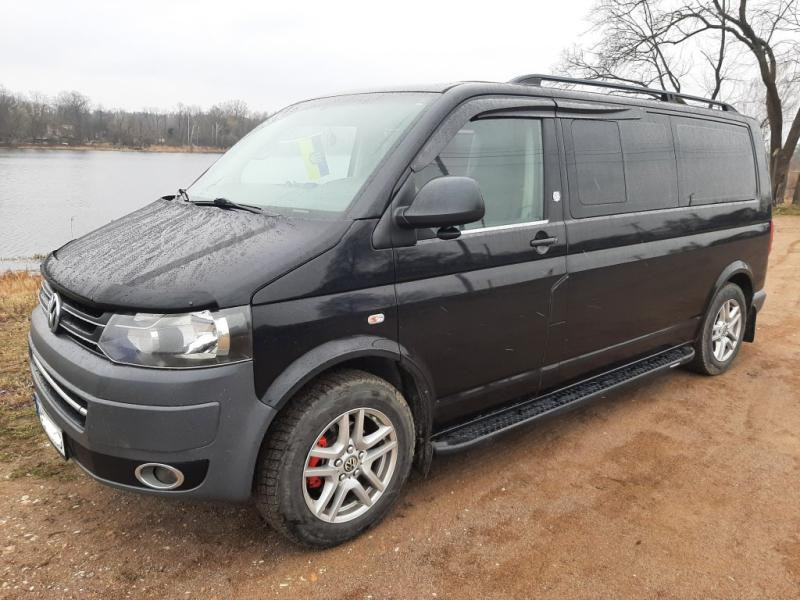 Купить Рейлинги Skyport (черные) Длинная база для Volkswagen T5 Transporter 2003-2010 гг