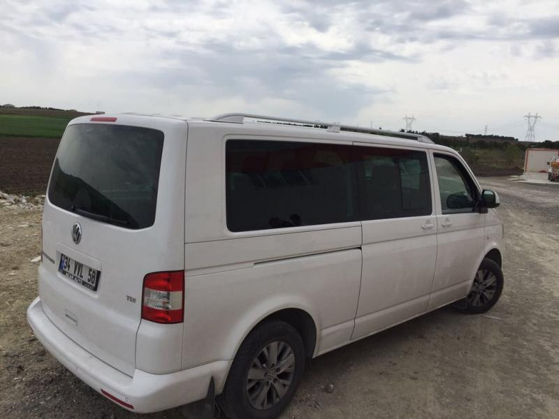 Купить Рейлинги Skyport (белые) Длинная база для Volkswagen T6