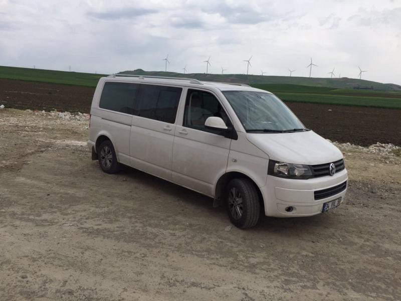Купить Рейлинги Skyport (белые) Длинная база для Volkswagen T6