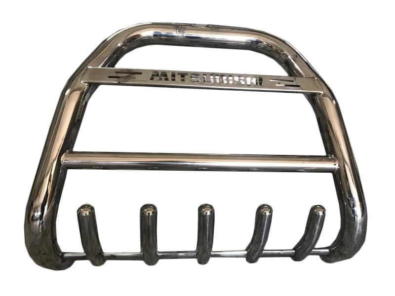 Купити Кенгурятник QT011 (нерж.) для Mitsubishi Pajero Wagon IV