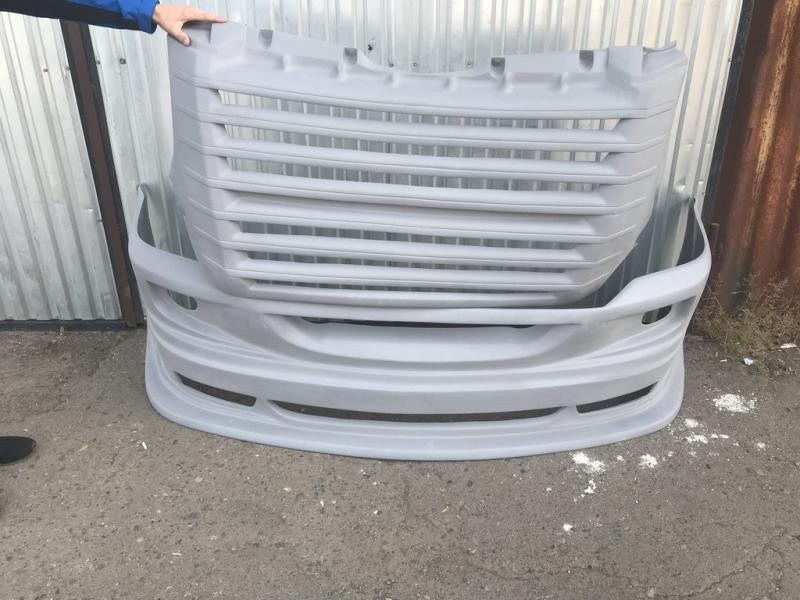 Купити Передній бампер 2012-2025 (USA-style, під фарбування) для Volkswagen Crafter рр