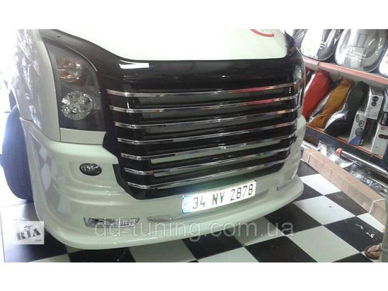 Купити Передній бампер 2012-2025 (USA-style, під фарбування) для Volkswagen Crafter рр