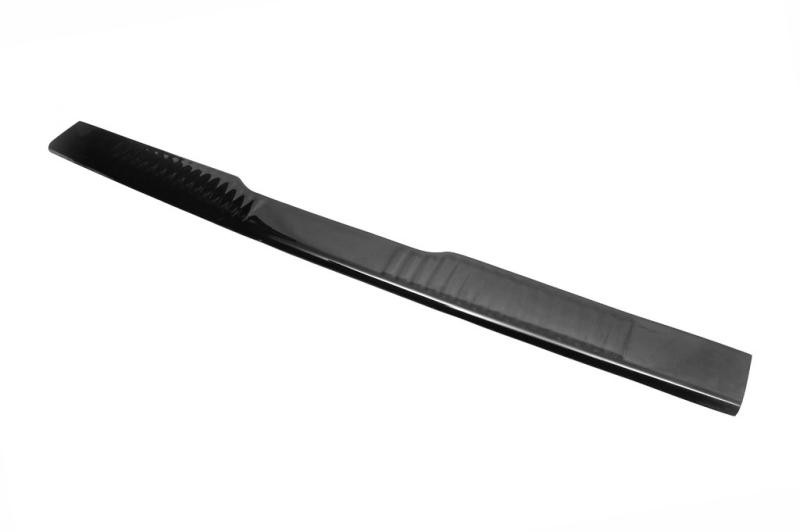 Купить Накладка на задний бампер с загибом (DDU, пластик) Глянцевая для Mercedes Vito W639 2004-2014 гг