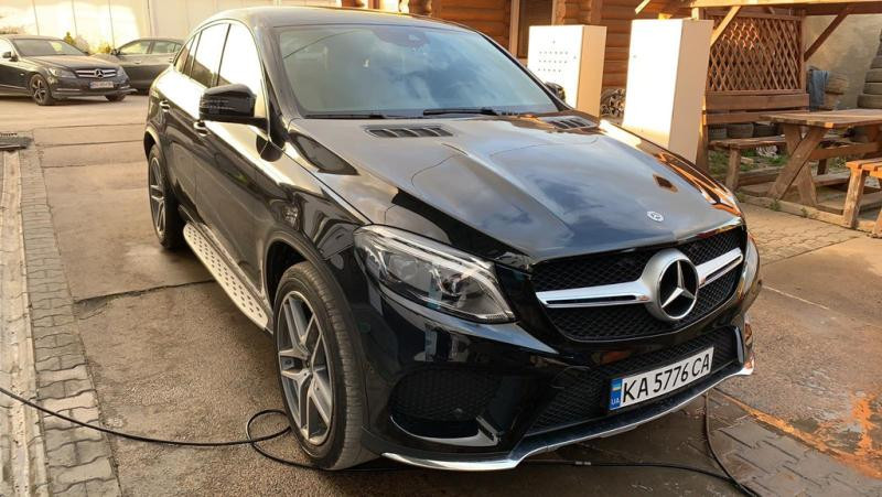 Купити Бокові пороги (OEM) для Mercedes GLE coupe C292 2015-2019 рр