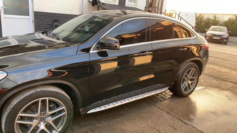 Купити Бокові пороги (OEM) для Mercedes GLE coupe C292 2015-2019 рр