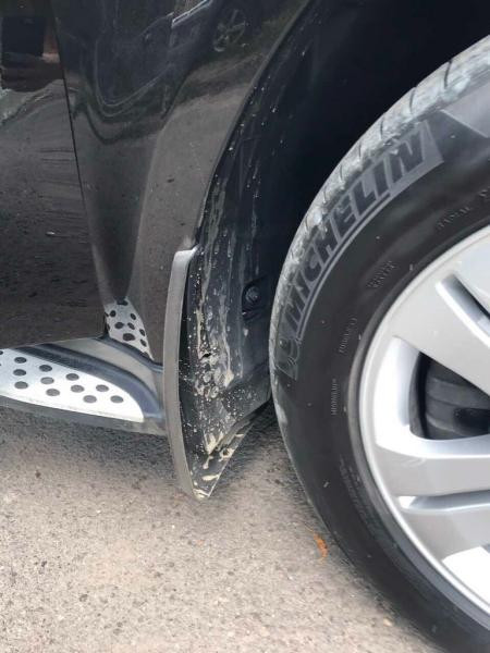 Купити Бризковики Premium (4 шт) для Mercedes GL сlass X164