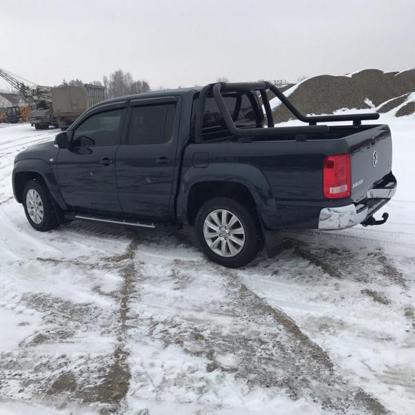 Купити Дуга на кузов (чорна) 76мм для Volkswagen Amarok 2010-2022 рр