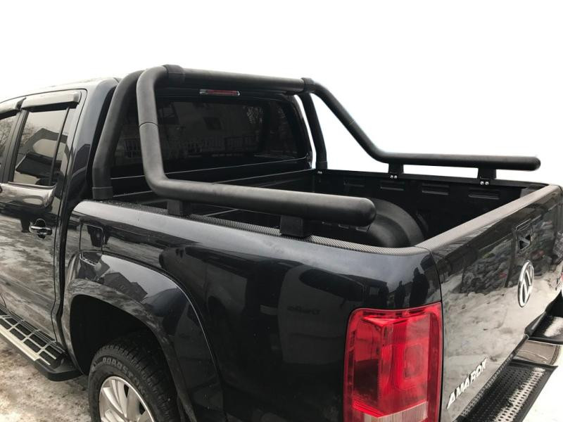 Купити Дуга на кузов (чорна) 76мм для Volkswagen Amarok 2010-2022 рр