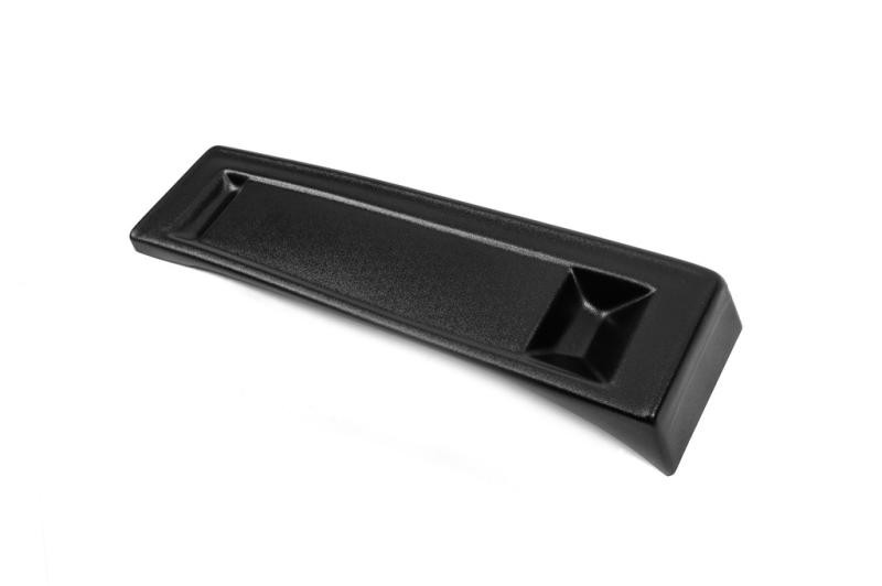 Купити Підставка під номер на край бампера (пластик) Чорний мат