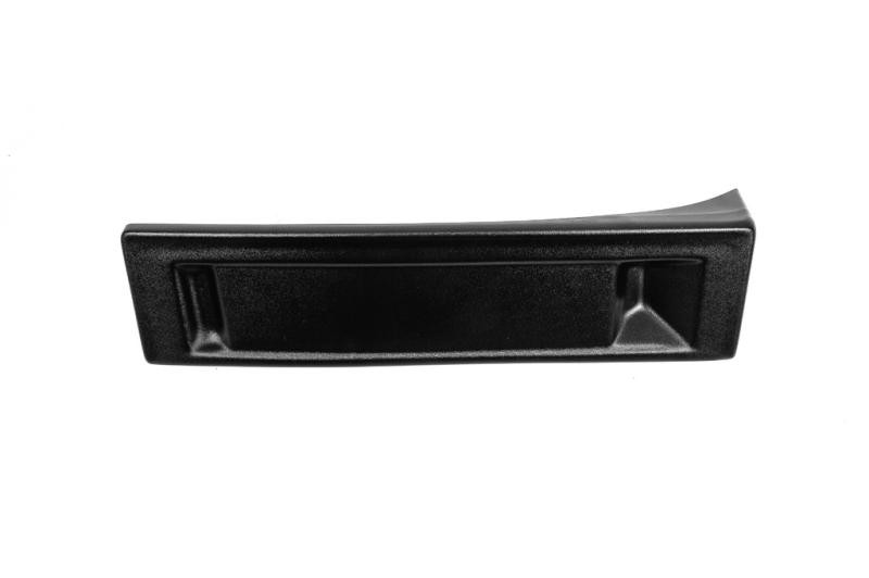 Купити Підставка під номер на край бампера (пластик) Чорний мат