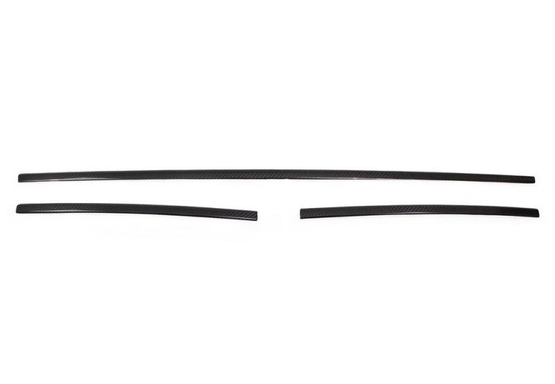 Купити Накладки на решітку бампера 2015-2019 (3 шт, карбон) для Volkswagen T6