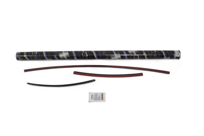 Купити Накладки на решітку бампера 2015-2019 (3 шт, карбон) для Volkswagen T6