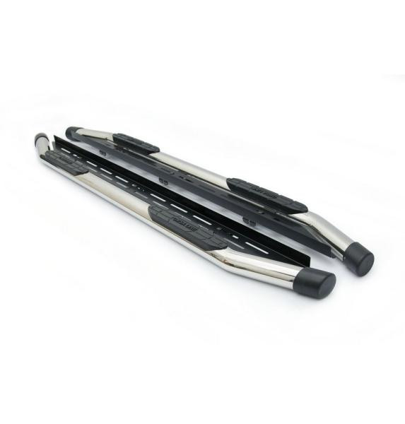 Купити Бокові пороги Amazon Inox (2 шт., нержавійка) 76мм для Mercedes X class