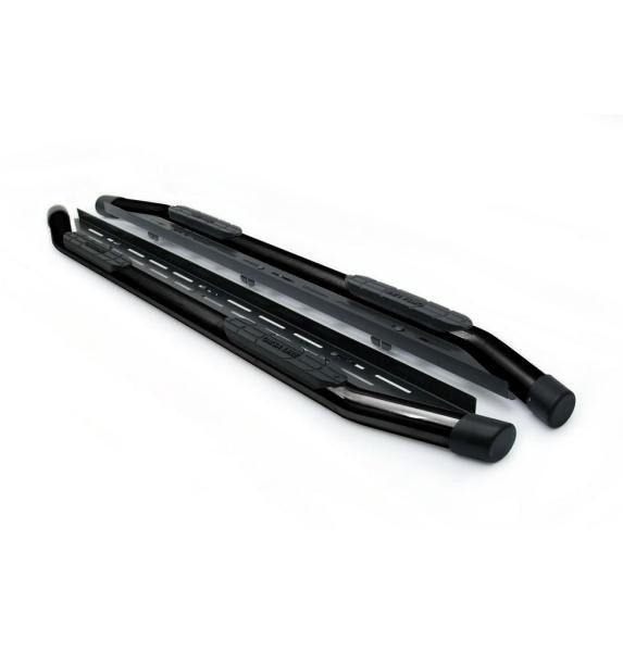 Купити Бокові пороги Almazon Black 76mm (2 шт., метал) для Mercedes X class