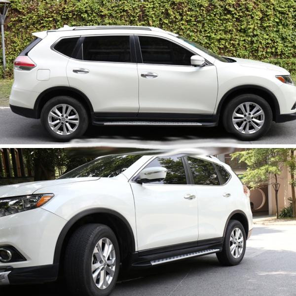 Купить Боковые пороги OEM V1 (A-тип) для Nissan X-trail T32/Rogue 2014-2021 гг