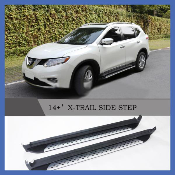 Купить Боковые пороги OEM V1 (A-тип) для Nissan X-trail T32/Rogue 2014-2021 гг