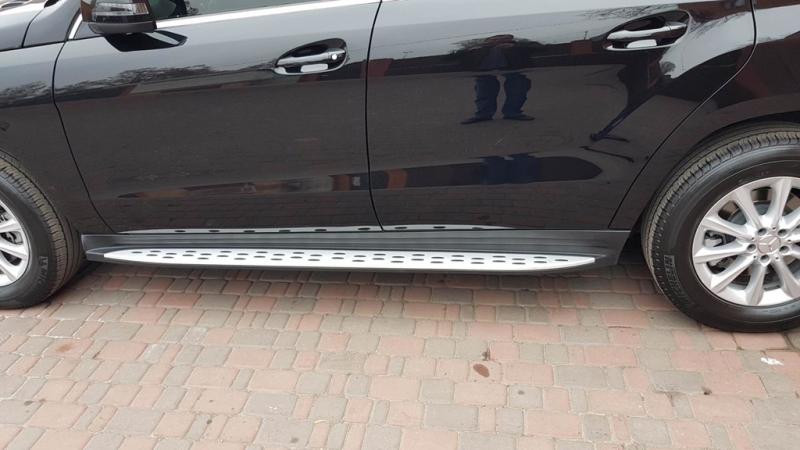 Купить Боковые пороги OEM (2 шт) для Mercedes GL/GLS сlass X166