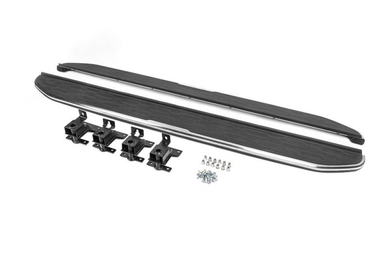 Купить Боковые подножки OEM V1 (2 шт, алюм.) для Land Rover Discovery Sport