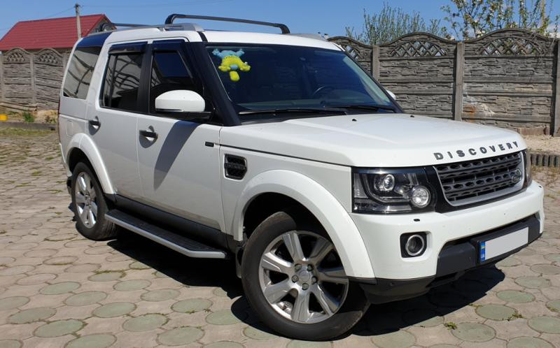 Купити Рейлінги Оригінальна модель (сірі) для Land Rover Discovery IV