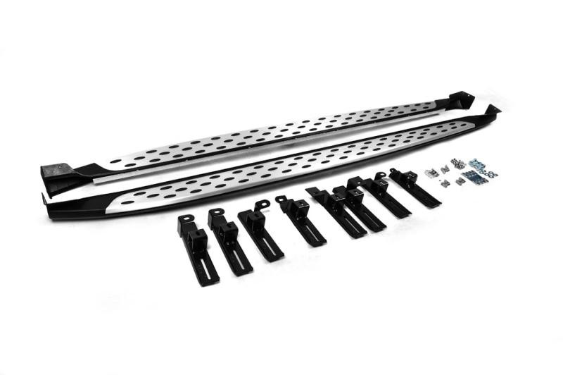 Купити Бокові пороги OEM-V2 (2 шт., алюміній) для Ford Kuga/Escape 2013-2019 рр