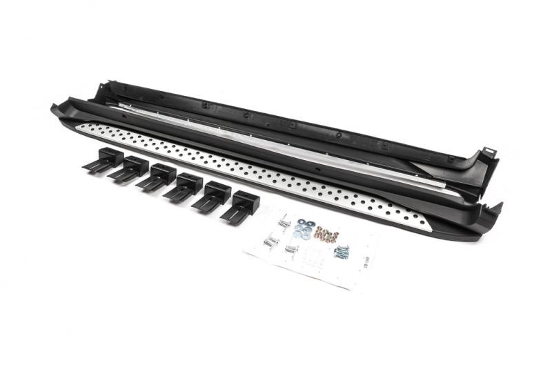 Купити Бокові пороги Оригінал V1 (2 шт., алюм.) для Toyota C-HR 2016–2023 рр