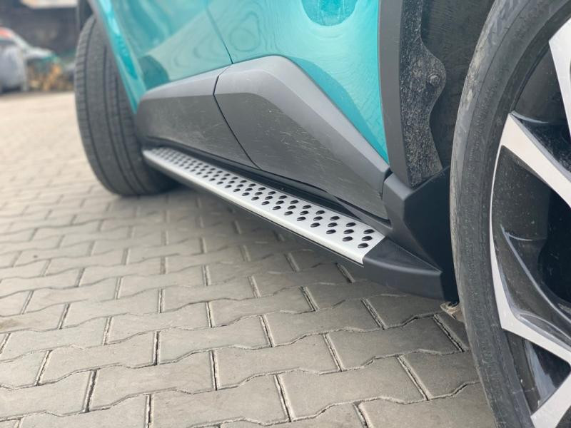 Купити Бокові пороги Оригінал V1 (2 шт., алюм.) для Toyota C-HR 2016–2023 рр