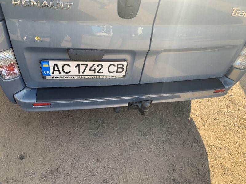 Купити Накладка на задній бампер DDU (ABS) для Renault Trafic 2001-2015 рр