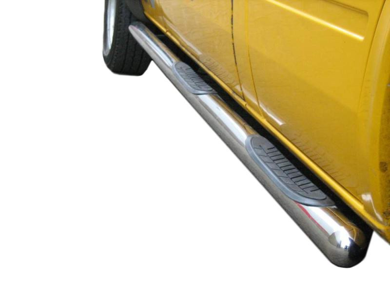 Купить Боковые трубы (2 шт., нерж.) Длинная база, d70 для Volkswagen LT 1995-2006 гг