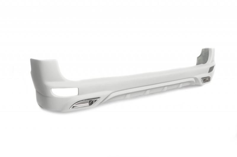 Купити Накладка на задній бампер V2 (під фарбування) для Volkswagen Crafter 2006-2016 рр