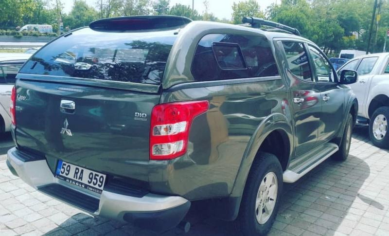 Купити Кунг на дах (зсувні вікна) для Mitsubishi L200 2015-2024 рр