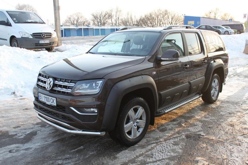 Купити Молдинг на двері OmsaLine (6 шт, ABS) для Volkswagen Amarok 2010-2022 рр