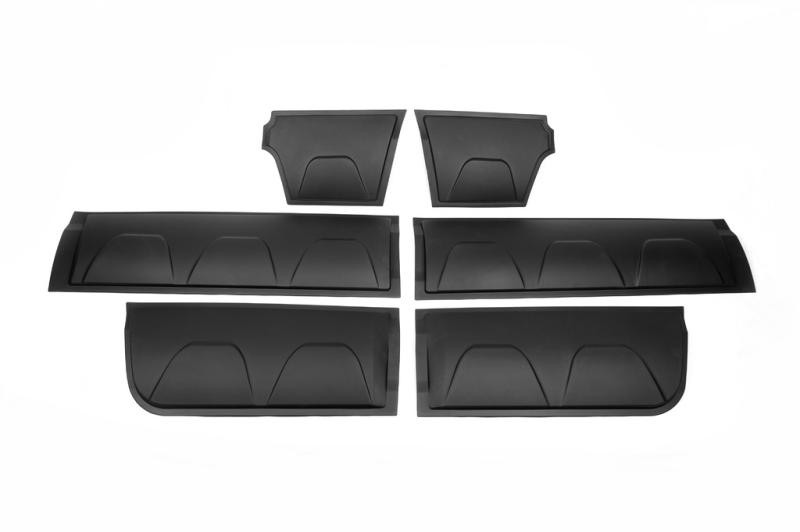 Купити Молдинг на двері OmsaLine (6 шт, ABS) для Volkswagen Amarok 2010-2022 рр