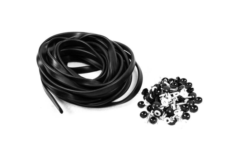 Купить Расширители колесных арок EuroCap (ABS, черные) для Volkswagen Amarok 2010-2022 гг