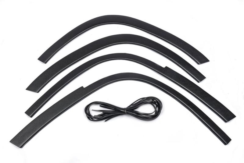 Купити Накладки на арки (4 шт, чорні) металеві для Fiat Ducato 2006-2025 рр