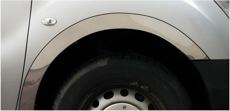 Купить Накладки на арки (4 шт, нерж) для Opel Movano 2021- гг